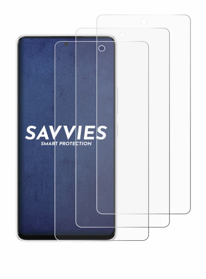 Imagen del dispositivo Samsung Galaxy A53 5G con una amplia variedad de protectores de pantalla.