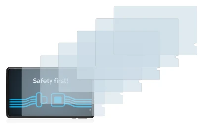 Imagen del dispositivo Pritom L8 con una amplia variedad de protectores de pantalla.