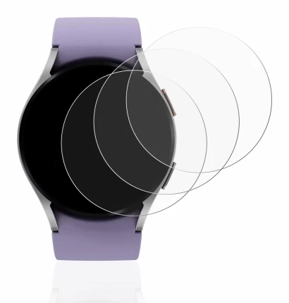 Imagen del dispositivo Samsung Galaxy Watch 5 (40mm) con una amplia variedad de protectores de pantalla.