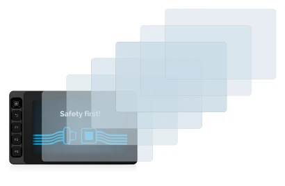 Imagen del dispositivo SmallHD Ultra 5 con una amplia variedad de protectores de pantalla.