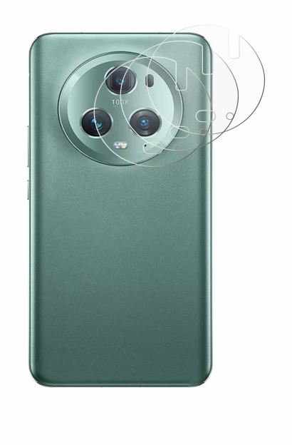 Imagen del dispositivo Honor Magic 5 Pro (SÓLO Cámara) con una amplia variedad de protectores de pantalla.