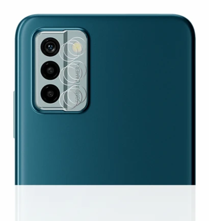 Imagen del dispositivo Nokia G22 (SÓLO Cámara) con una amplia variedad de protectores de pantalla.