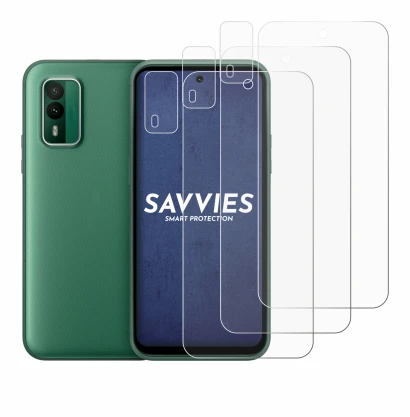 Imagen del dispositivo Nokia XR21 (Frontal+Cámara) con una amplia variedad de protectores de pantalla.