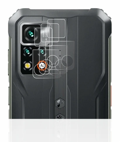 Imagen del dispositivo Blackview BV9200 (SÓLO Cámara) con una amplia variedad de protectores de pantalla.