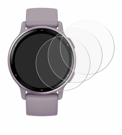 Imagen del dispositivo Garmin vivoactive 5 con una amplia variedad de protectores de pantalla.