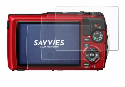 Imagen del dispositivo Olympus OM System Tough TG-7 con una amplia variedad de protectores de pantalla.