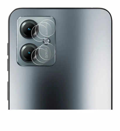 Imagen del dispositivo Motorola Moto G14 (SÓLO Cámara) con una amplia variedad de protectores de pantalla.