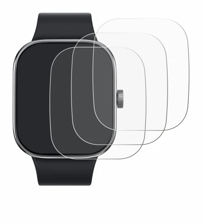 Imagen del dispositivo Xiaomi Redmi Watch 4 con una amplia variedad de protectores de pantalla.