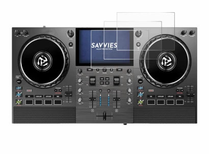 Imagen del dispositivo Numark Mixstream Pro Go con una amplia variedad de protectores de pantalla.