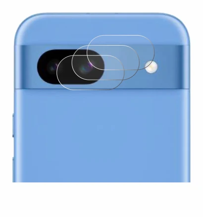 Imagen del dispositivo Google Pixel 8a (SÓLO Cámara) con una amplia variedad de protectores de pantalla.