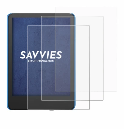 Imagen del dispositivo Amazon Kindle Kids (2024) con una amplia variedad de protectores de pantalla.