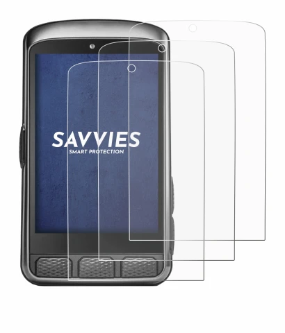 Imagen del dispositivo Wahoo Elemnt ACE con una amplia variedad de protectores de pantalla.