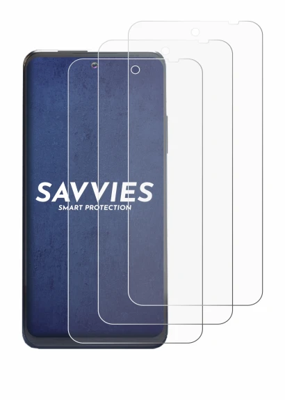 Imagen del dispositivo Thuraya One con una amplia variedad de protectores de pantalla.