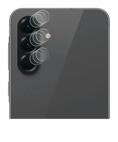 Imagen del dispositivo Samsung Galaxy A56 5G (SÓLO Cámara) con una amplia variedad de protectores de pantalla.