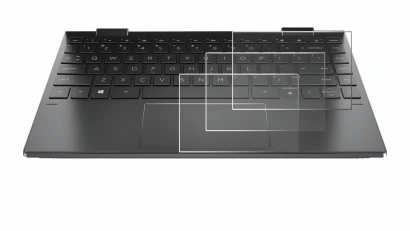 Imagen del dispositivo HP Envy x360 (13-X) (SÓLO Touch Trackpad) con una amplia variedad de protectores de pantalla.