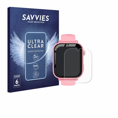 Parte frontal de un envase de producto con el logotipo de la marca Savvies. Al lado se muestra el dispositivo CATGIFF A22 con 