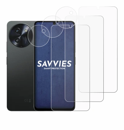 Imagen del dispositivo Doogee Note 59 Pro Plus (Frontal+Cámara) con una amplia variedad de protectores de pantalla.
