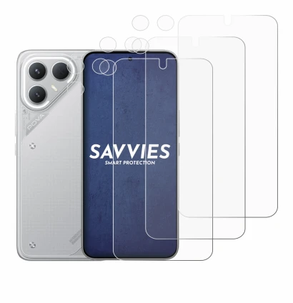 Imagen del dispositivo Tecno Pova 7 Pro (Frontal+Cámara) con una amplia variedad de protectores de pantalla.