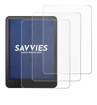 Imagen del dispositivo Amazon Kindle Colorsoft con una amplia variedad de protectores de pantalla.