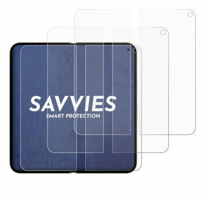 Imagen del dispositivo Google Pixel 10 Pro Fold (Pantalla interior) con una amplia variedad de protectores de pantalla.