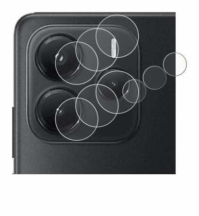 Imagen del dispositivo Xiaomi Redmi Note 14 4G (SÓLO Cámara) con una amplia variedad de protectores de pantalla.