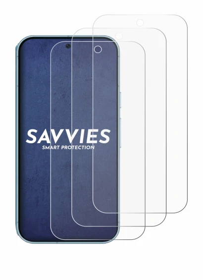 Imagen del dispositivo Google Pixel 9 (case-friendly) con una amplia variedad de protectores de pantalla.