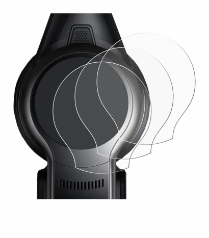 Imagen del dispositivo MOVA S2 con una amplia variedad de protectores de pantalla.
