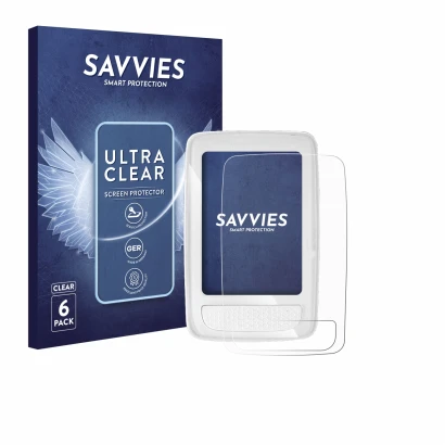 Parte frontal de un envase de producto con el logotipo de la marca Savvies. Al lado se muestra el dispositivo Giant Axact 14W 