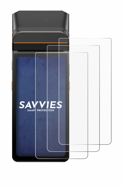 Imagen del dispositivo Sunmi V3 A13 con una amplia variedad de protectores de pantalla.