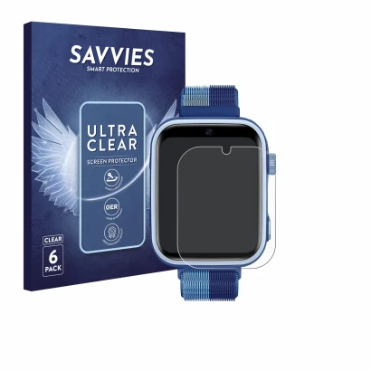 Parte frontal de un envase de producto con el logotipo de la marca Savvies. Al lado se muestra el dispositivo Oliimptek T45 co