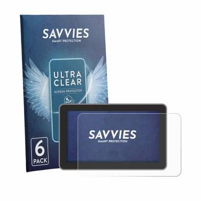 Parte frontal de un envase de producto con el logotipo de la marca Savvies. Al lado se muestra el dispositivo Bambu Lab H2S co