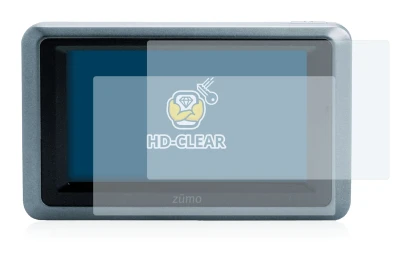 Imagen del dispositivo Garmin zumo 660 con una amplia variedad de protectores de pantalla.