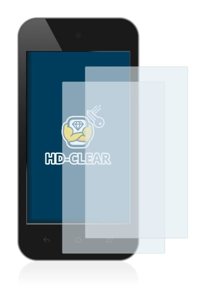 Imagen del dispositivo con una amplia variedad de protectores de pantalla.