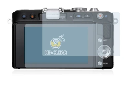 Imagen del dispositivo Olympus PEN E-PL3 con una amplia variedad de protectores de pantalla.