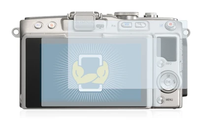 Imagen del dispositivo Olympus PEN Lite E-PL5 con una amplia variedad de protectores de pantalla.