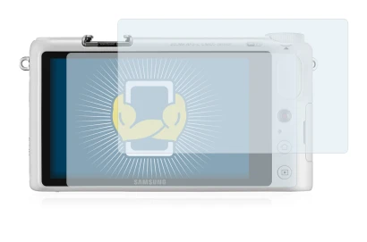 Imagen del dispositivo Samsung NX2000 con una amplia variedad de protectores de pantalla.