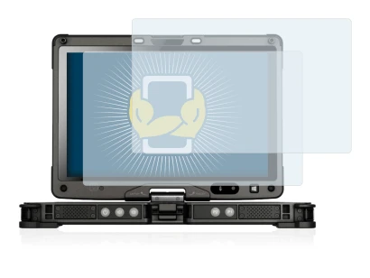 Imagen del dispositivo Getac V110 con una amplia variedad de protectores de pantalla.
