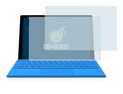 Imagen del dispositivo Microsoft Surface Pro 4 con una amplia variedad de protectores de pantalla.