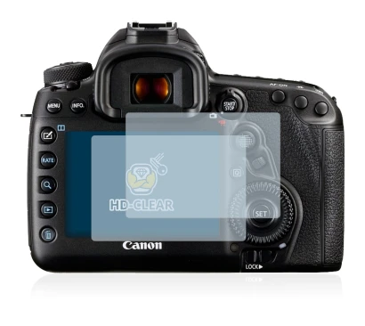 Imagen del dispositivo Canon EOS 5D Mark IV con una amplia variedad de protectores de pantalla.