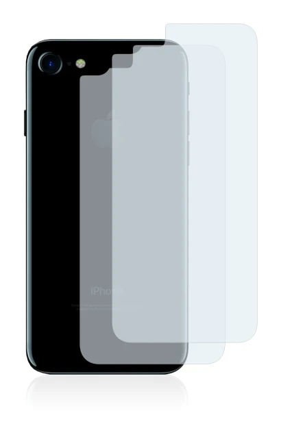 Imagen del dispositivo Apple iPhone 7 Trasera (superficie entera) con una amplia variedad de protectores de pantalla.
