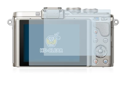 Imagen del dispositivo Olympus PEN E-PL8 con una amplia variedad de protectores de pantalla.