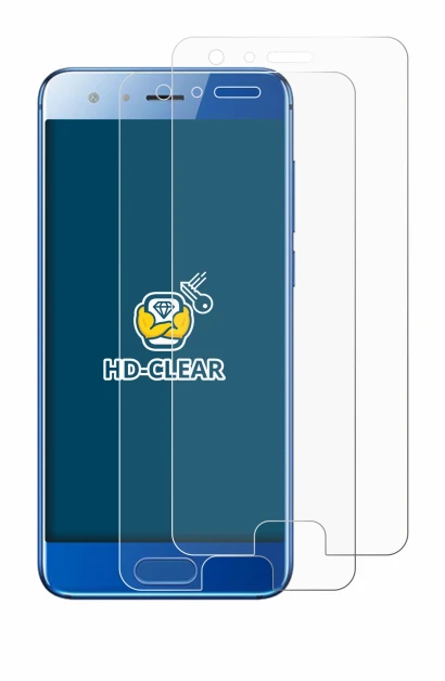 Imagen del dispositivo Honor 9 con una amplia variedad de protectores de pantalla.