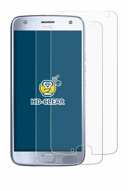 Imagen del dispositivo Motorola Moto X4 con una amplia variedad de protectores de pantalla.