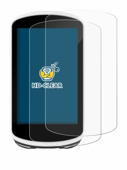 Imagen del dispositivo Garmin Edge 1030 con una amplia variedad de protectores de pantalla.