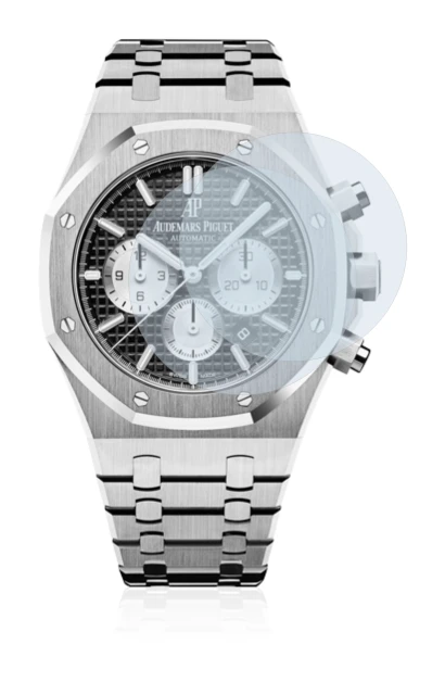 Imagen del dispositivo Audemars Piguet Royal Oak (41 mm) con una amplia variedad de protectores de pantalla.