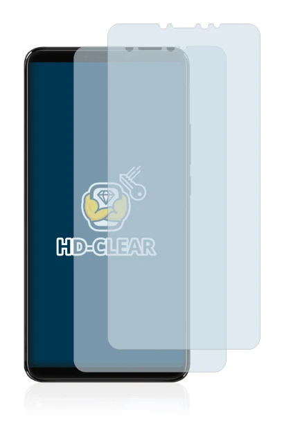 Imagen del dispositivo Xiaomi Mi Max 3 con una amplia variedad de protectores de pantalla.
