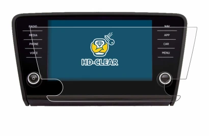 Imagen del dispositivo Skoda Amundsen Superb 2018 Infotainment System 8" con una amplia variedad de protectores de pantalla.