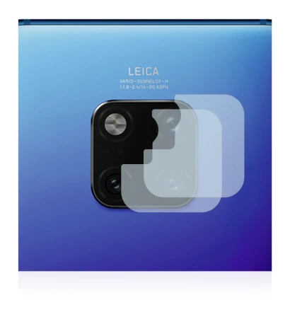 Imagen del dispositivo Huawei Mate 20 Pro (SÓLO Cámara) con una amplia variedad de protectores de pantalla.
