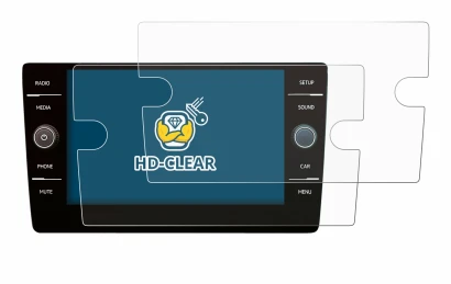 Imagen del dispositivo Volkswagen Golf 7 2019 Discover Media 8" con una amplia variedad de protectores de pantalla.