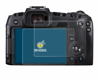 Imagen del dispositivo Canon EOS RP con una amplia variedad de protectores de pantalla.